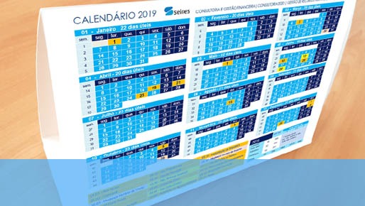 Calendario Seines para Portugal 2019